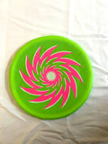 Grüne Frisbee