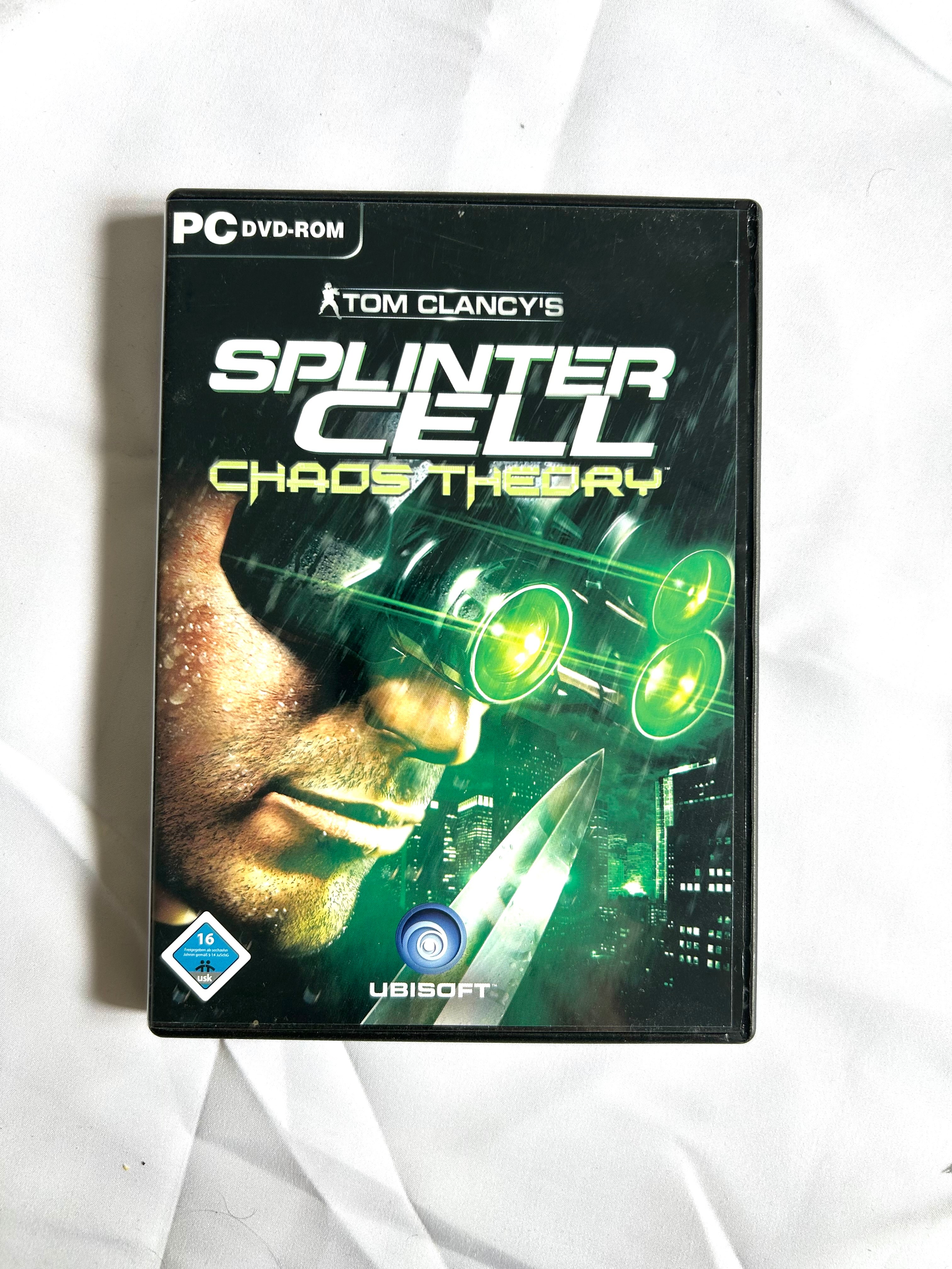 Splinter Cell Chaos Theory - PC Disk
