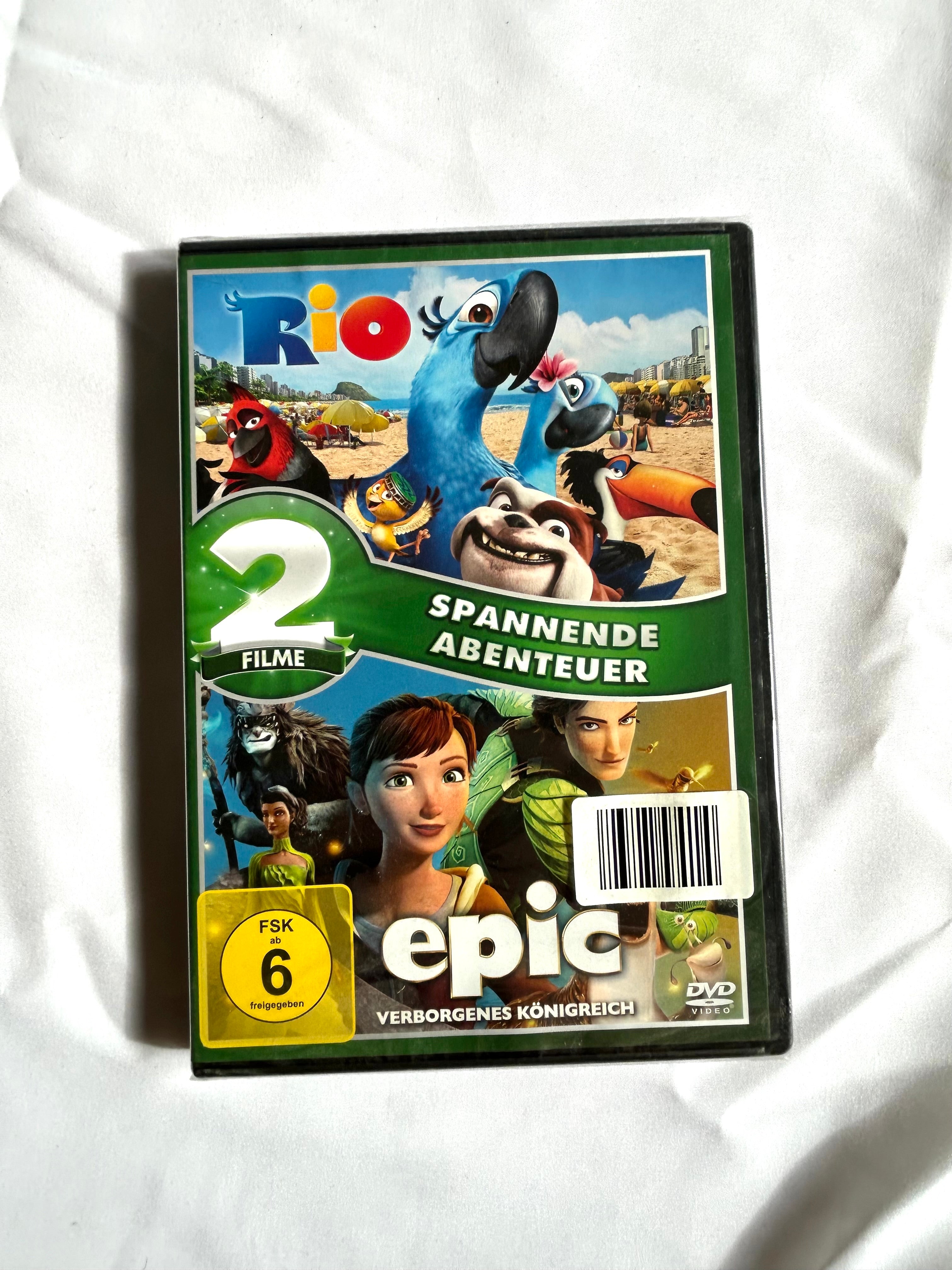 Rio + Epic - 2 Spannende Filme