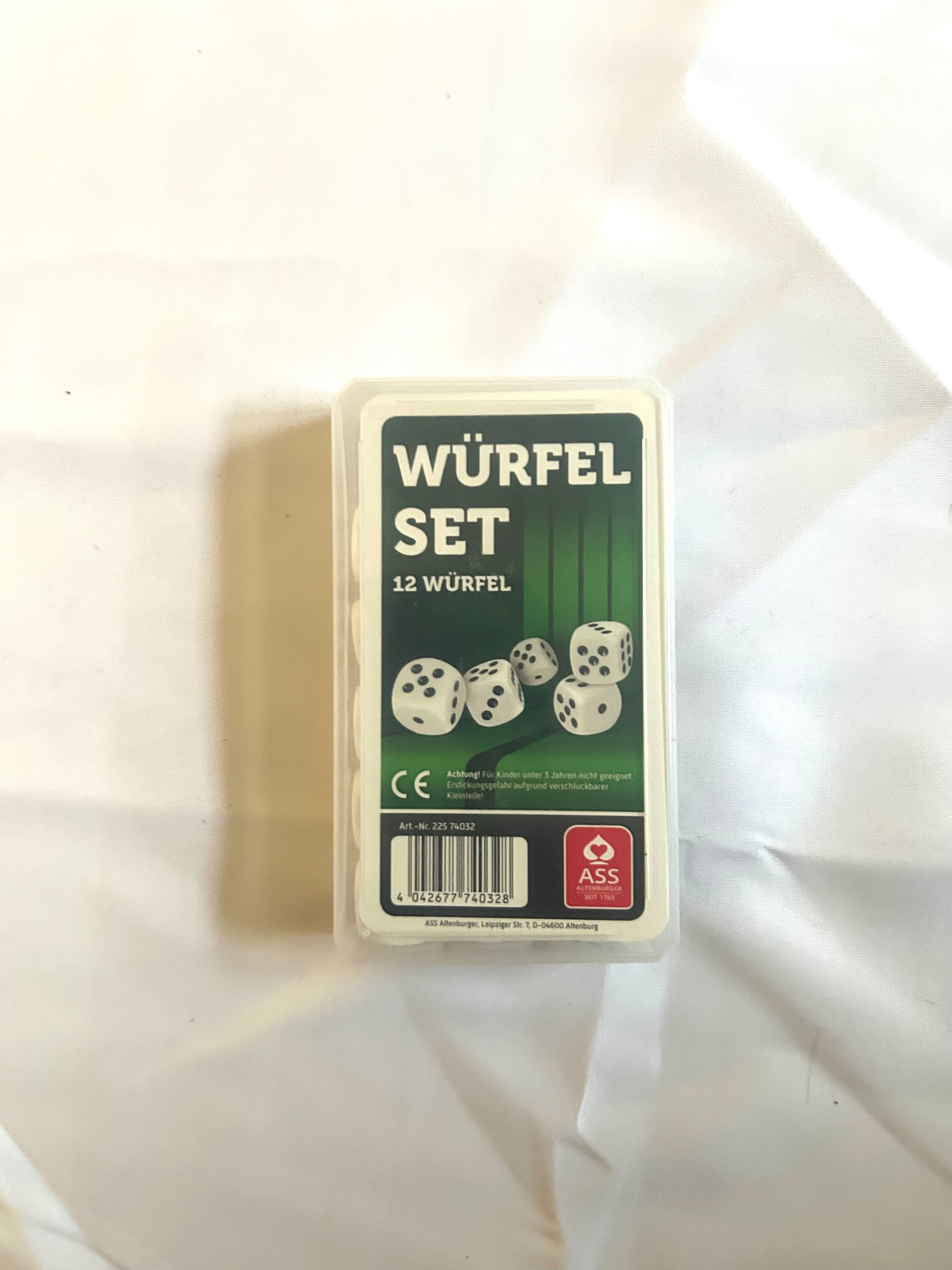 Würfel Set Spiel